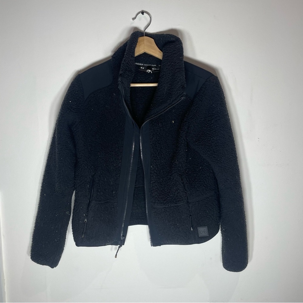 Under Armour Black Textured Jacket